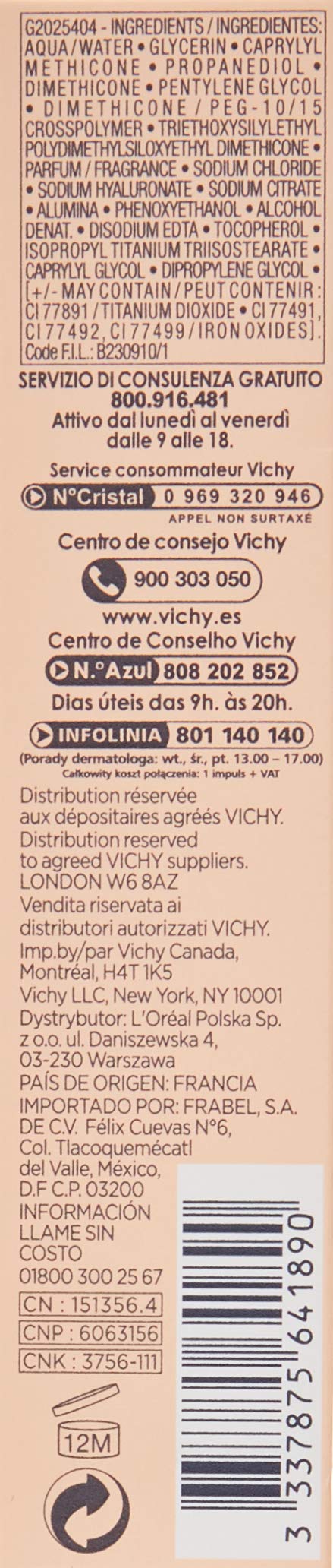 [Australia] - VICHY Mineral Blend MakeUp 01 Pack of 1 Clay 30 ml 