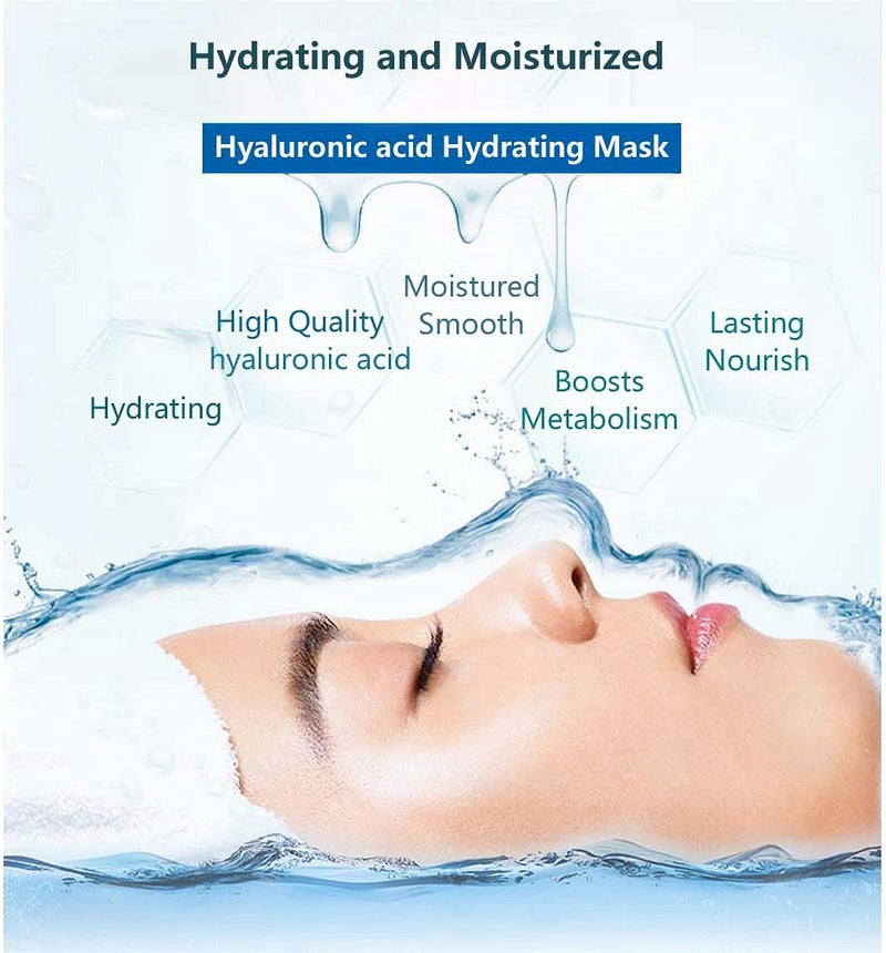 [Australia] - DBO-MALL Hyaluronic Acid Deeply Hydrating Soft Mask Powder,500g SPA Salon Modeling Mask, DIY Moisturing Gel Peel Off Clay/Mud For Women & Men Skincare Treatment. 