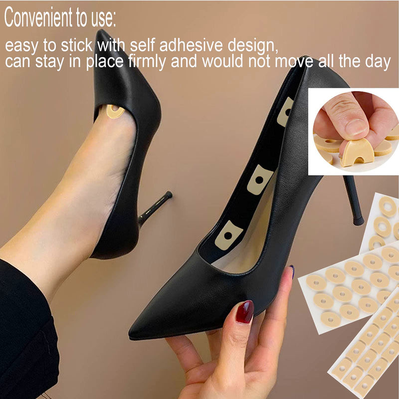 [Australia] - Reppkyh 96 Pieces Self Adhesive Foam Callus Cushions Toe Pads,Corn Pads Rubbing on Shoes, Reduce Foot and Heel Pain Pinky+ Nude 