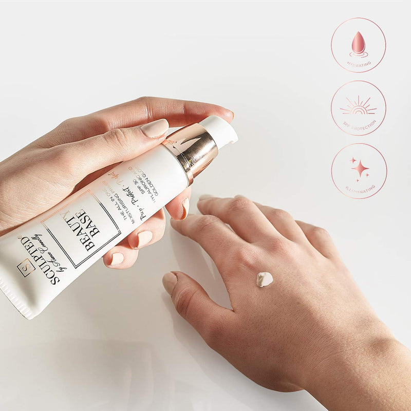 [Australia] - Sculpted All in One Beauty Base Original Face Primer with SPF 30 for UVA & UVB protection (50ml) 