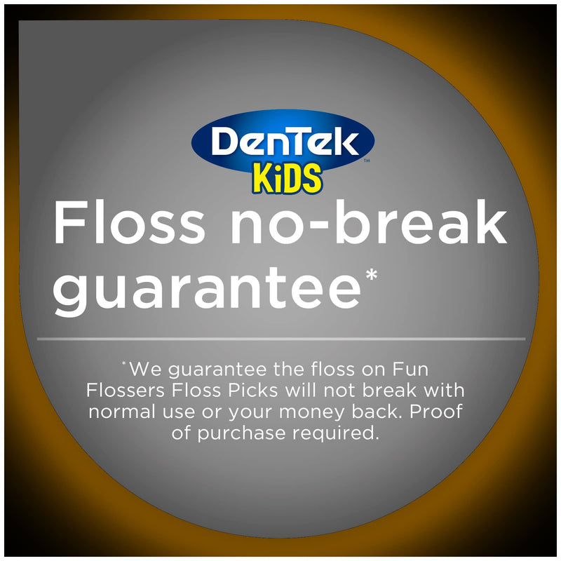 [Australia] - DenTek Kids Fun Flossers, Wild Fruit, 90 Count 90 Count (Pack of 1) 