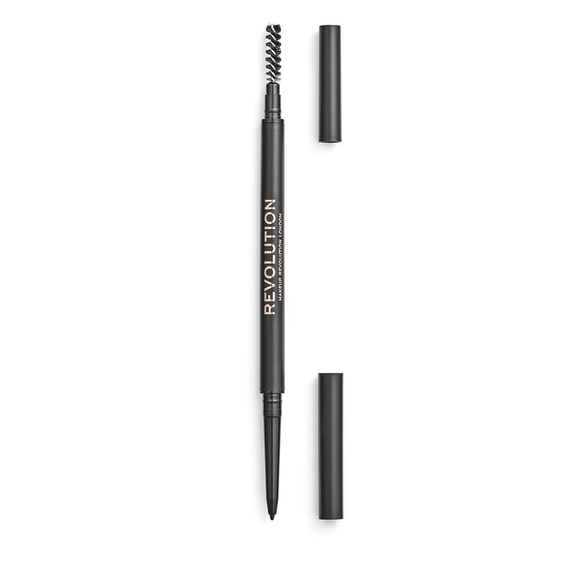 [Australia] - Makeup Revolution, Precise Brow Pencil, Dark Brown, 0.05 g (Packaging May Vary) 0.05 g (Pack of 1) 