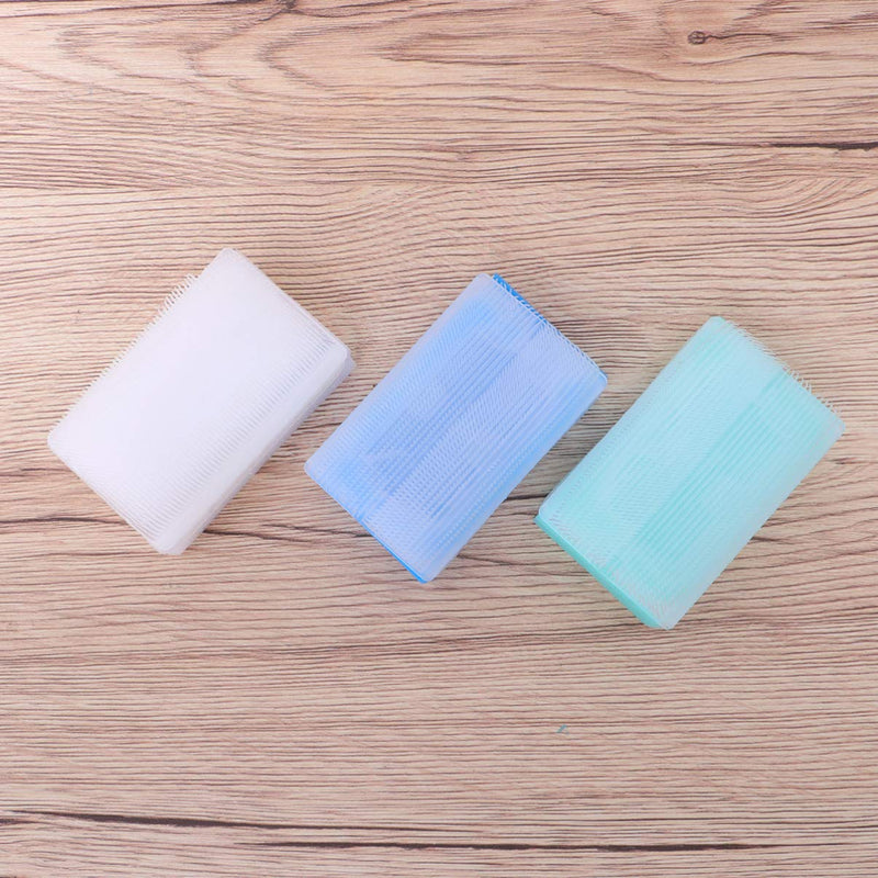 [Australia] - HEALLILY 3pcs Sensory Brush Sensory Processing Disorder ToddlerAutism Sponge Brush Infant Hair Scalp Brush Surgical Hands Scrub Brush 