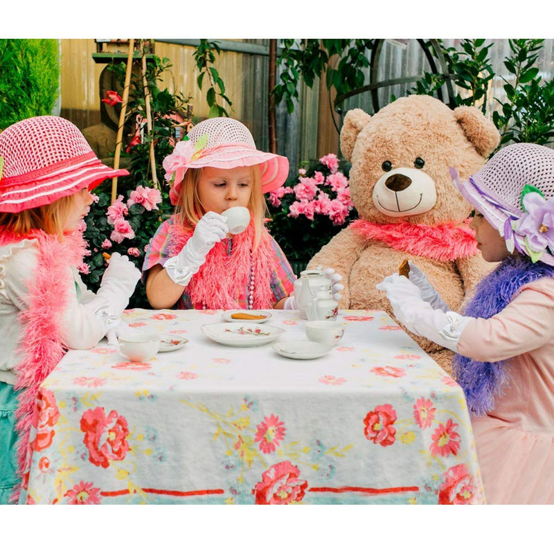 [Australia] - CODOHI Girls Satin Dress up Princess Gloves 6 Pairs Assorted Colors for Birthday Tea Party -for Age 3-10 