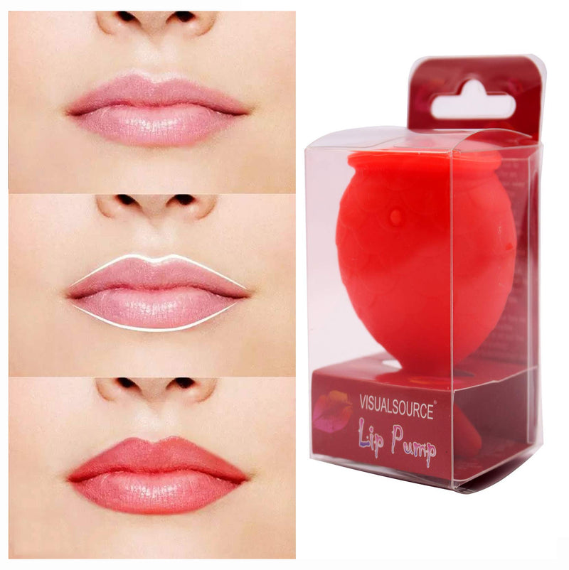 [Australia] - Lip Plumper Device Lip Filler Beauty Pump,Soft Silicone Pout Lips Enhancer Plumper Tool, Natural Pout Mouth Tool, City Lips Lip Plumper Full of charm Lip Juvalips 1 Count (Pack of 1) 