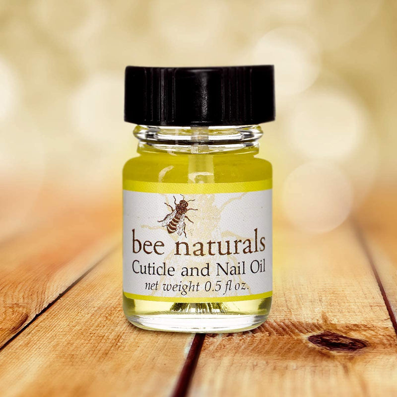 [Australia] - Bee Naturals Best Cuticle Oil - Nail Oil Helps All Cracked Nails and Rigid Cuticles - Perfect Vitamin E Enriched Treatment for Moisture, Softness & Health - Tea Tree Essential Oils 
