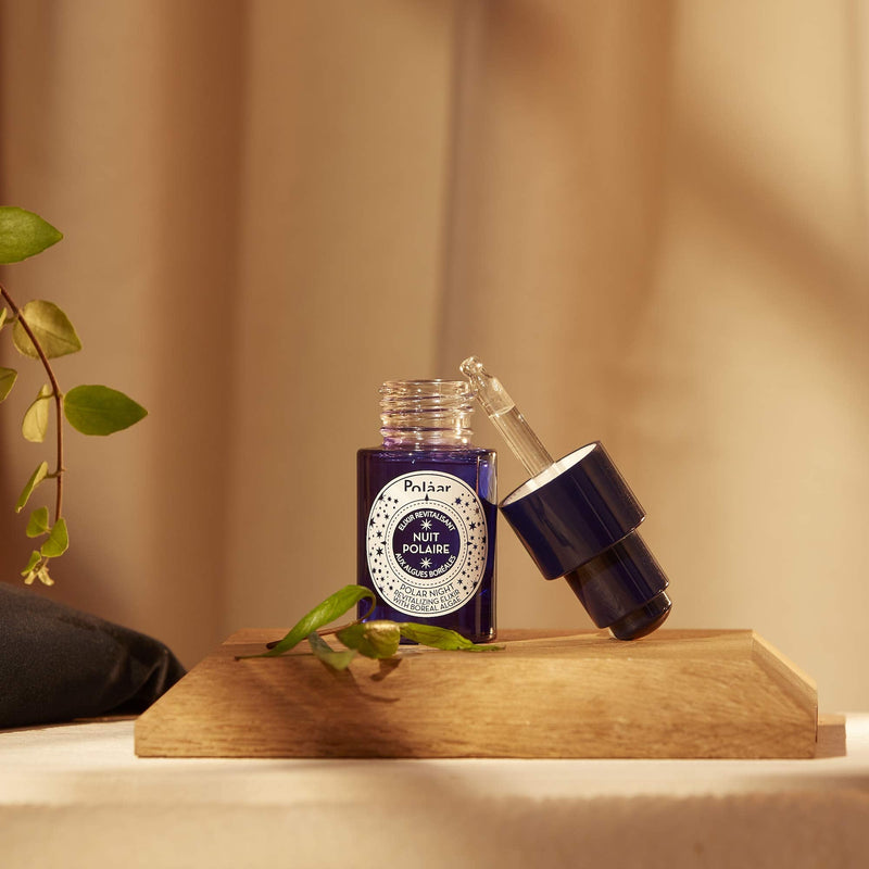 [Australia] - Pol√•ar - Revitalizing Elixir Polar Night with Boreal Algae - 15 ml - Night face care - Serum, Dry Oil - Moisturizing, anti-aging, smoothing, regenerating, detoxifying - All skin types, even sensitive 