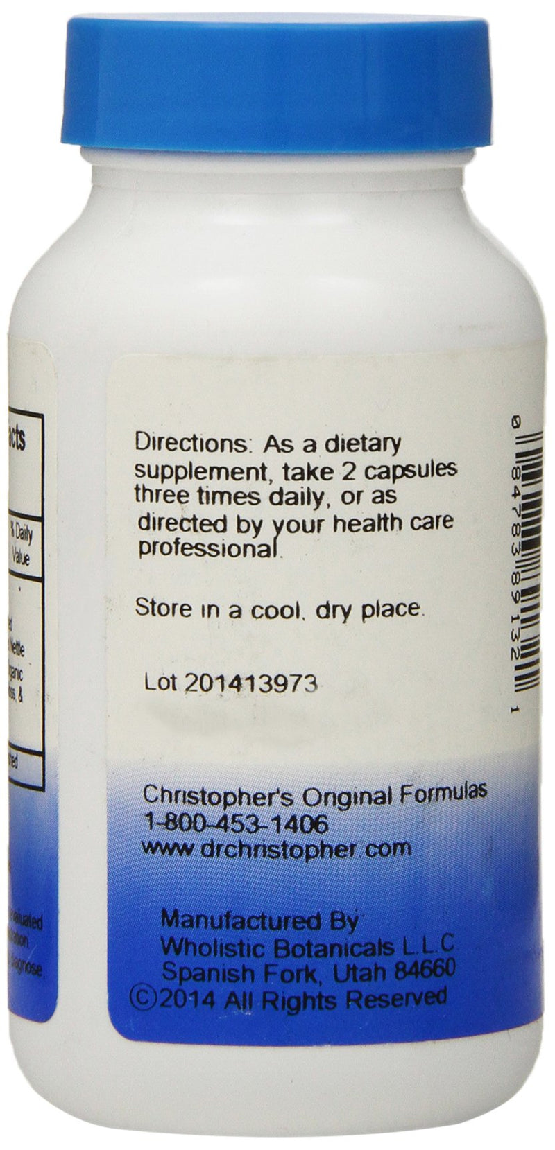 [Australia] - Dr. Christopher's Original Formulas Thyroid Maintenance Formula Capsules, 100 Count 