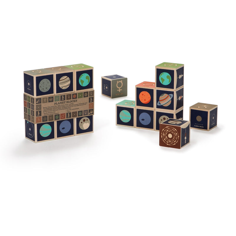 [Australia] - Uncle Goose Planet Blocks - Made in The USA 