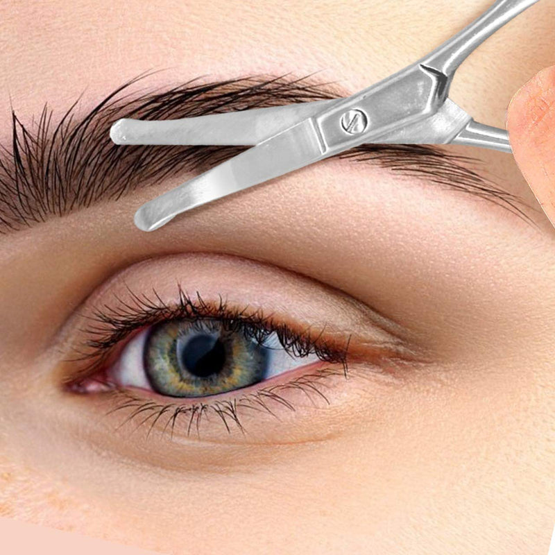 [Australia] - Nose & Ear Rounded Tip Scissors - Multipurpose - Best for Nose, Eyebrows, Ear, Beard & Moustache 