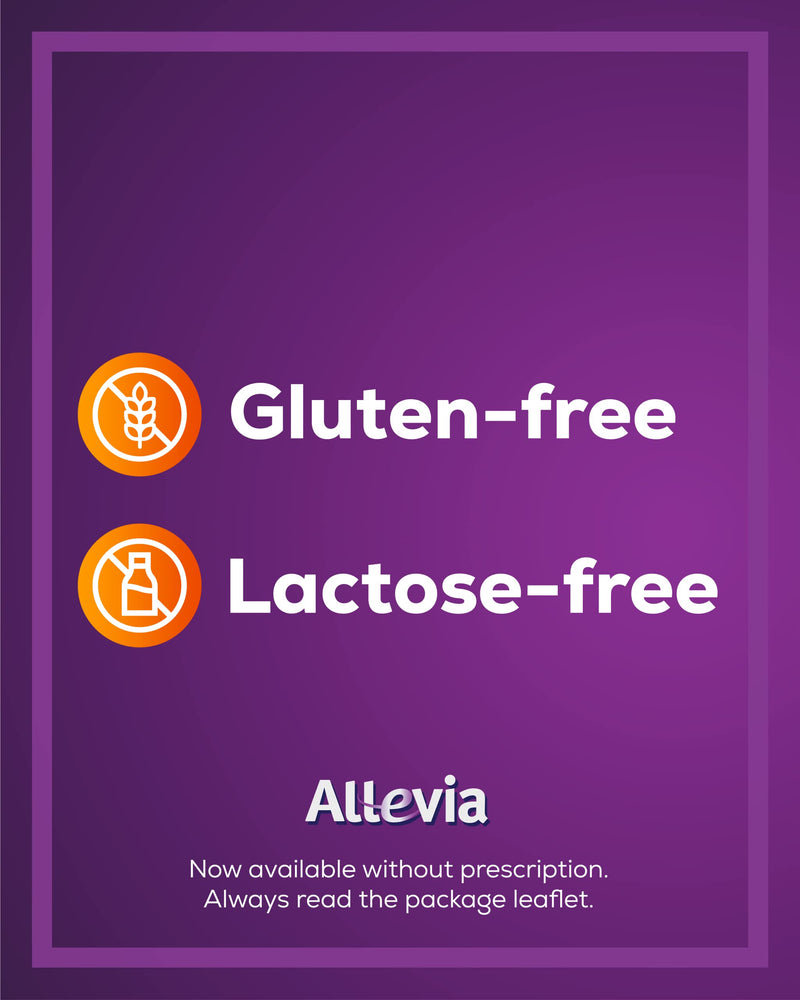[Australia] - Allevia 120 mg tablets Fexofenadine - Hayfever Allergy Relief - Pack of 15 – 24hr Relief from Symptoms Including Sneezing, Watery Eyes, Itchy & Runny Nose - Prescription Strength 
