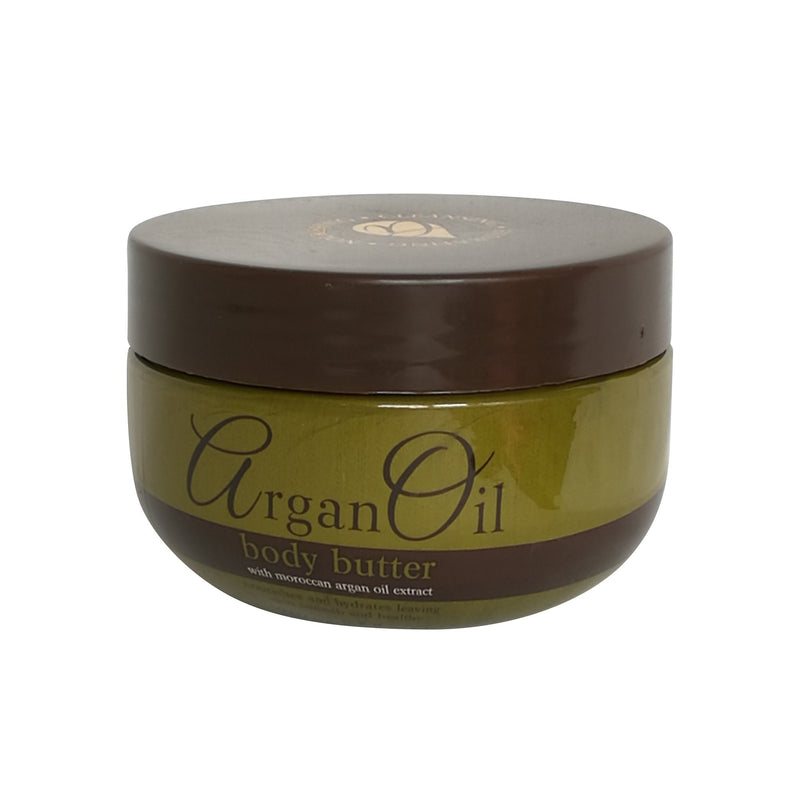 [Australia] - Morroccan Argan Oil 4 Pack Beauty Gift Set Moisturising Body Butter Hair Shampoo Conditioner and Hand and Nail Cream Easter 2018 Bath Set 