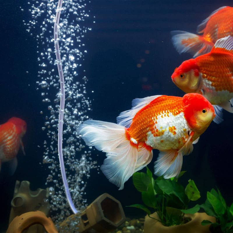 [Australia] - Kuaman 10M Soft Standard Oxygen Airline Tubing with 10PCS Connectors, 4 * 6MM Clear Aquarium Air Line Hose Air Pump Accessories for Fish Tank 