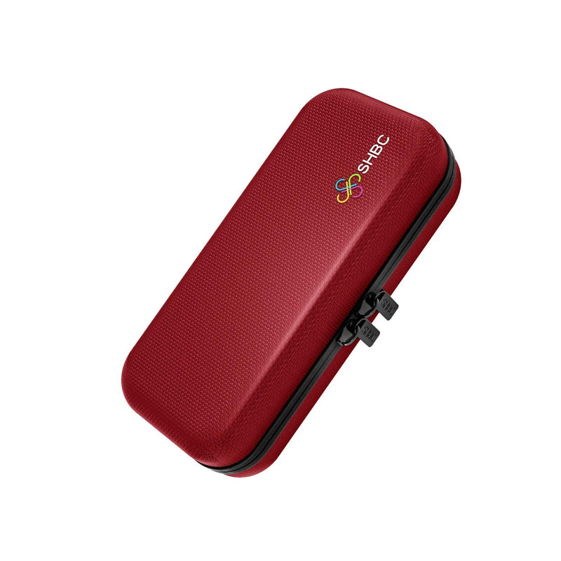 [Australia] - SHBC Insulin Cooler Case Travel for Diabetic Organize Insulated Cooling Bag for Medication with 2 Ice Packs Rose Red Medical Cool Bag 