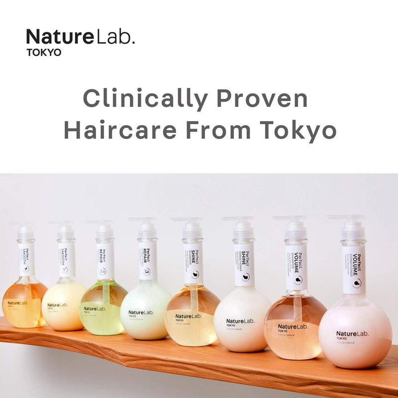 [Australia] - NatureLab Perfect Shine Scalp Scrub - Dry Scalp Treatment + Scalp Moisturizer - Gentle Scalp Exfoliator Helps Hair Shine with Grape Stem Cells, Pearl + Hyaluronic Acid - Paraben-Free (8.1 oz/230g) 