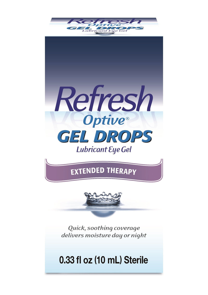 [Australia] - Refresh Optive Gel Drops Lubricant Eye Gel, 0.33 Fl Oz (Pack of 1) Sterile 