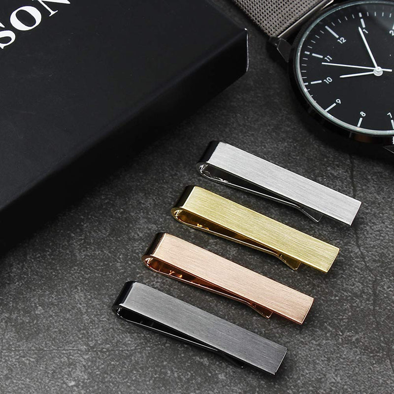 [Australia] - HAWSON 1.5 Inch Tie Clip for Men - Best Gifts for Skinny Tie 20081 