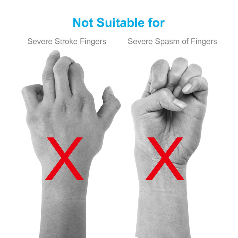 [Australia] - REAQER Stroke Resting Hand Splint Night Immobilizer Muscle Atrophy Rehabilitation For Hand, Wrist And Finger (Left) left 