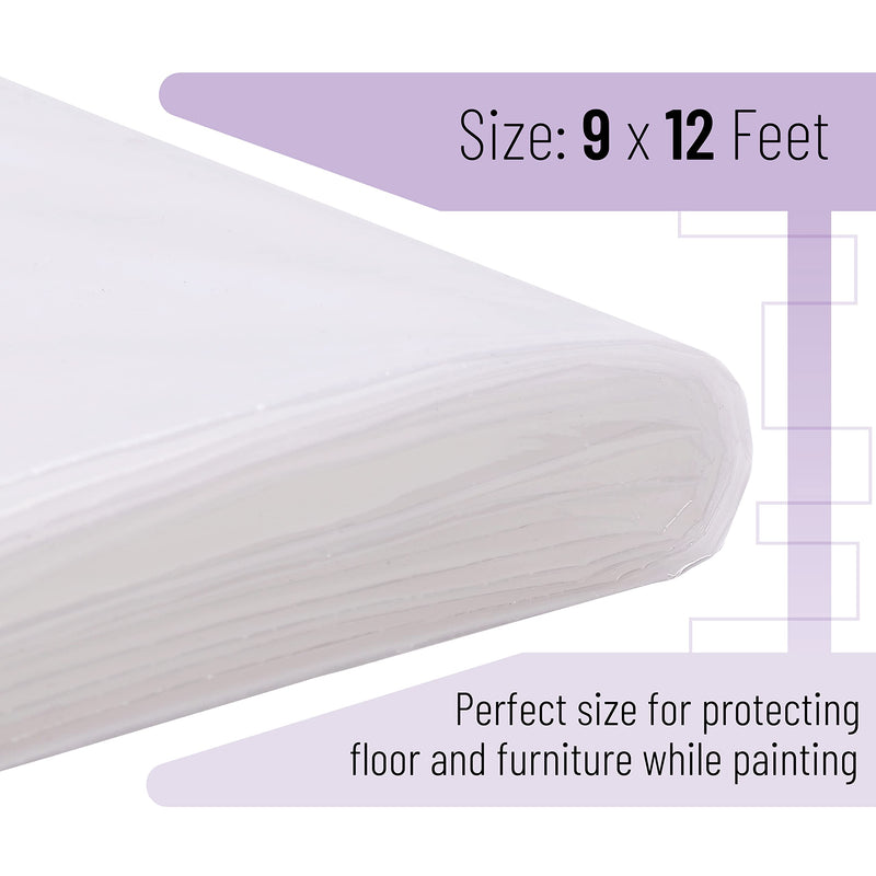 [Australia] - Bates- Plastic Drop Cloth, Drop Cloth 9x12, Plastic Cover, Clear Plastic Tarp, Plastic Tarp for Painting, Plastic Sheeting for Painting, Plastic Drop Cloths for Painting, Paint Plastic Drop Cloth 