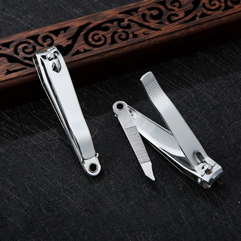 [Australia] - Nail Clipper, Nail Cutter, Heavy Duty Stainless Steel, Suitable for Thick, Soft Fingernail Toenail Men Women and Children (Pack of 1) 