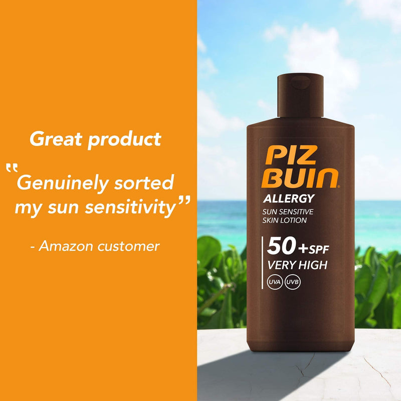 [Australia] - Piz Buin Allergy Sun Sensitive Skin Lotion SPF50+, 200ml no Colour 