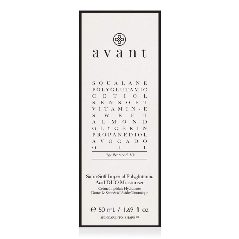 [Australia] - Avant | Satin-Soft Imperial Polyglutamic Acid Duo Moisturiser | 1x50ml 