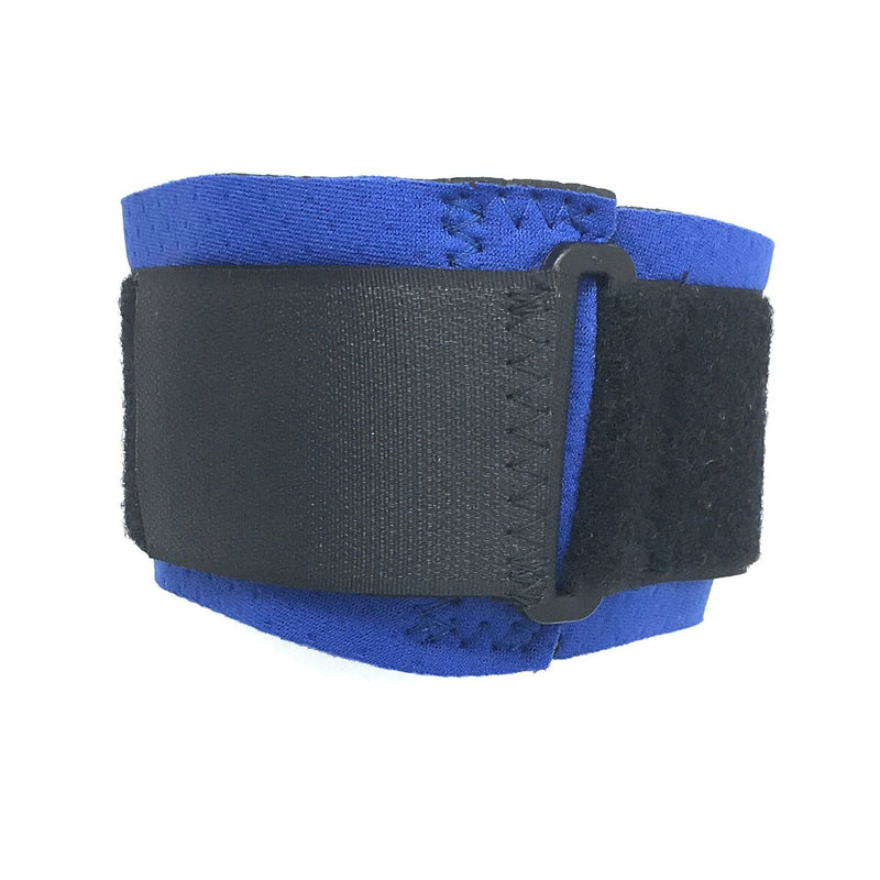 [Australia] - OTC Elbow Strap, Pressure Pad Compression, Neoprene, Blue, Large 