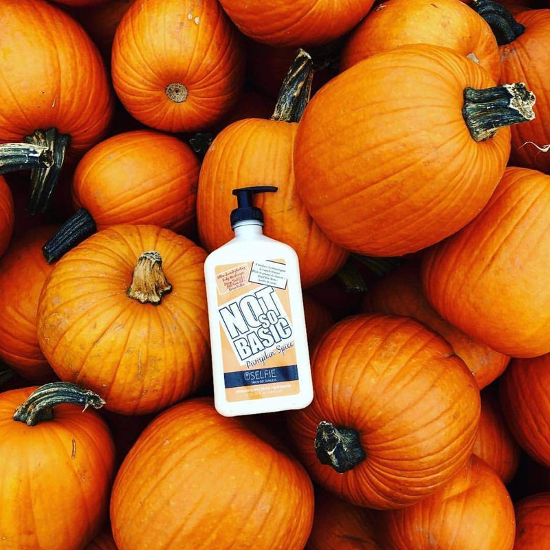 [Australia] - Selfie Tan'n Go Not So Basic Pumpkin Spice Daily Lotion - Skin Softening & Hydrating, Tan Extending, Lotion & Moisturizer After Sun Care, 18.25 oz 