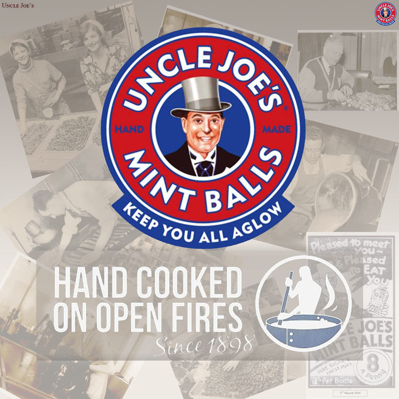 [Australia] - Uncle Joe's | Sugar Free Mint Balls | 60g Bag 