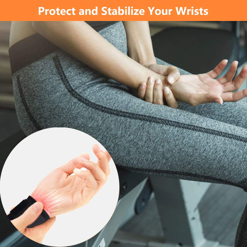 [Australia] - Wrist Brace, 2 PACK Wrist Wraps for Carpal Tunnel for women and men. Wrist Straps for Weightlifting, Working Out and Pain Relief. Flexible, Highly Elastic, Adjustable, Comfortable and Multi-Functional Starry sky black One Size 