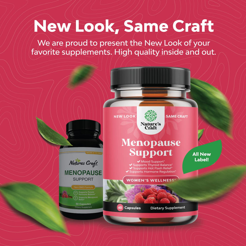 [Australia] - Natural Menopause Supplements for Women - Perfect for Hormonal Balance, Night Sweating & Hot Flashes Menopause Relief - Black Cohosh for Menopause with Resveratrol & Dong Quai 