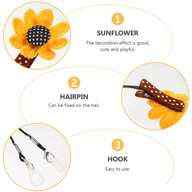[Australia] - Scicalife Kids Hearing Aid Clip Cute Flower Anti Lost Lanyard BTE Protector Security Clip Strap for Children 