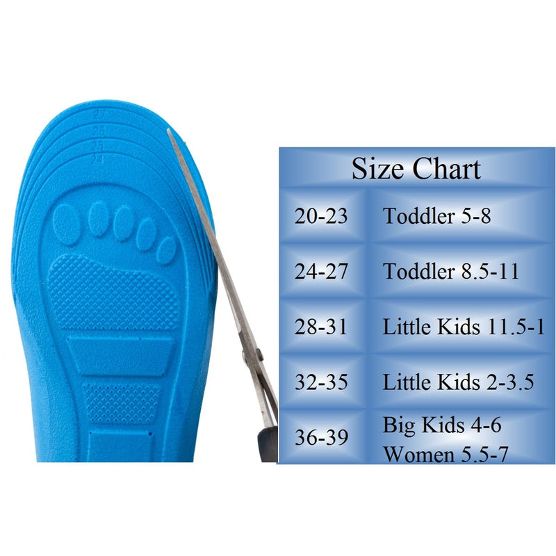 [Australia] - Childrens Comfort Insoles Kids Inserts for Arch Support and Comfort 24-27 | Toddler 8.5-11 