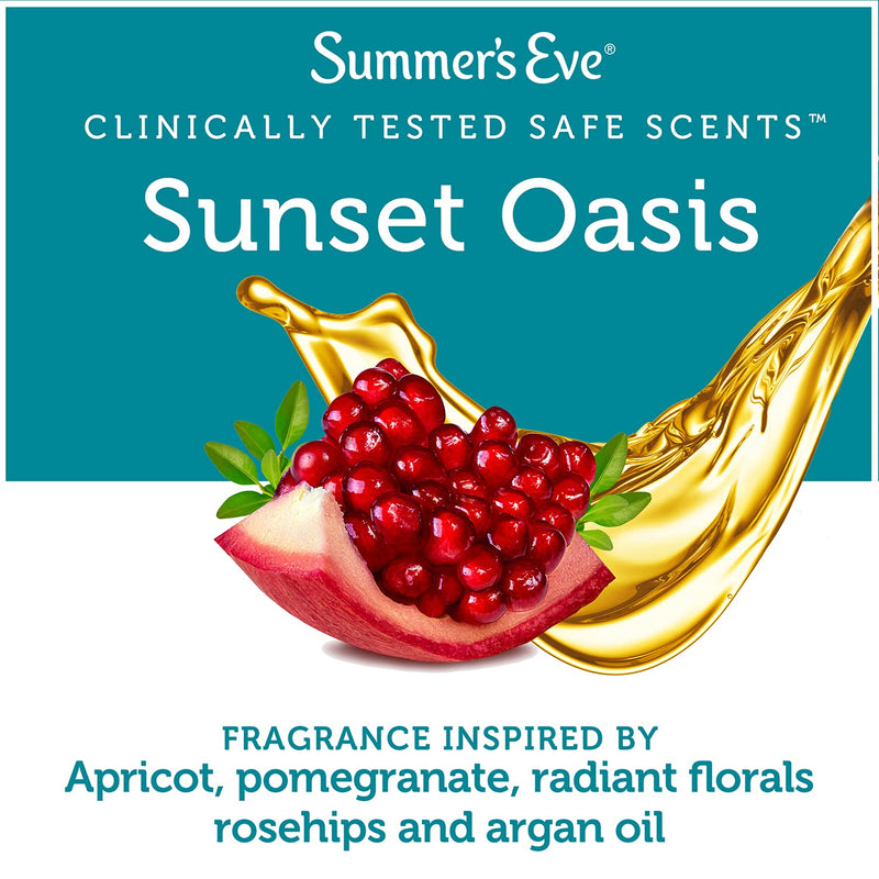 [Australia] - Summer's Eve Cleansing Cloths, Sunset Oasis, 16 count 16 Count (Pack of 1) Pack of 1 