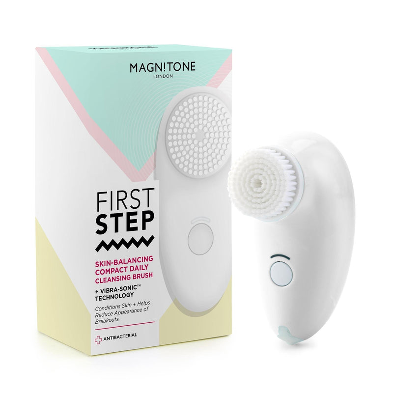[Australia] - Magnitone London First Step Compact Cleansing Brush, White 