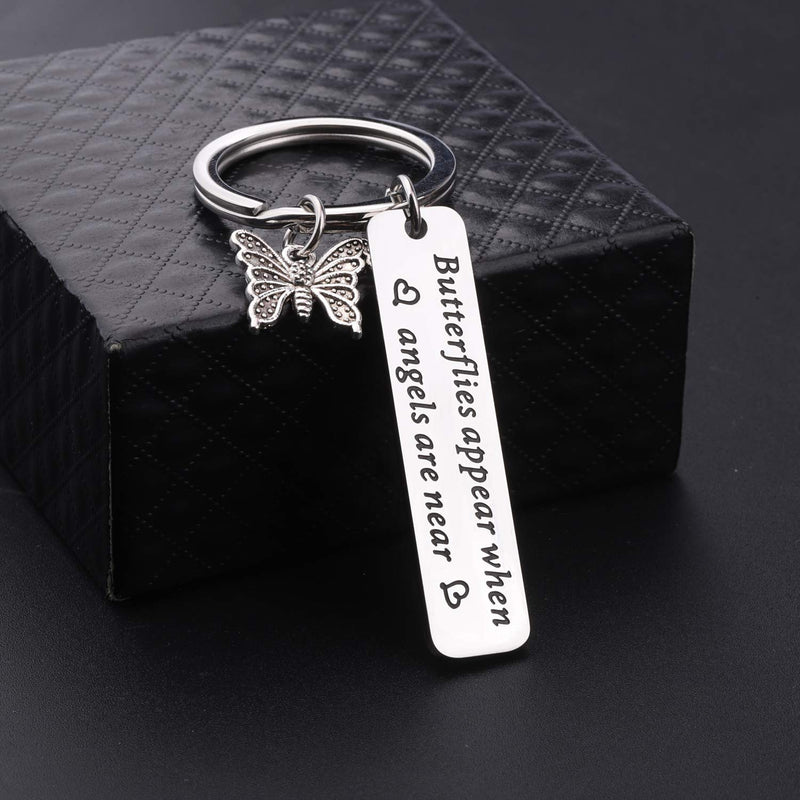 [Australia] - MAOFAED Butterfly Gift Butterfly Memorial Gift Butterfly Lover Gift Loss of Love One Gift Butterflies Appear When Angels are Near 