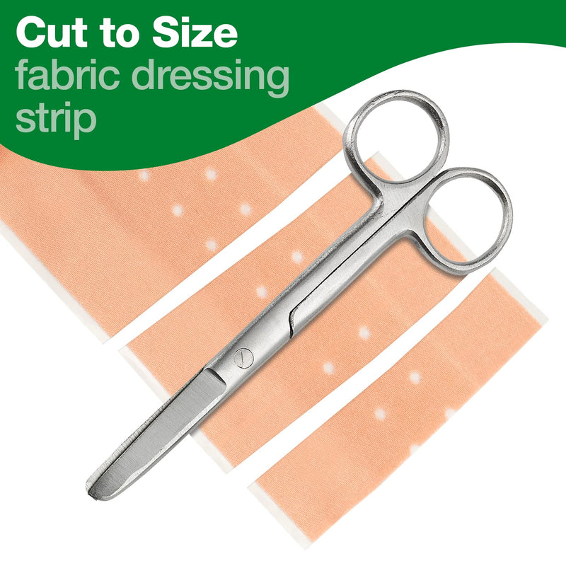 [Australia] - HypaPlast Stretch Fabric Dressing Plaster Strip (Cut-to-Size), Small, 4cm x 3 metres 4 cm (3 Metres) Fabric Dressing Strip 