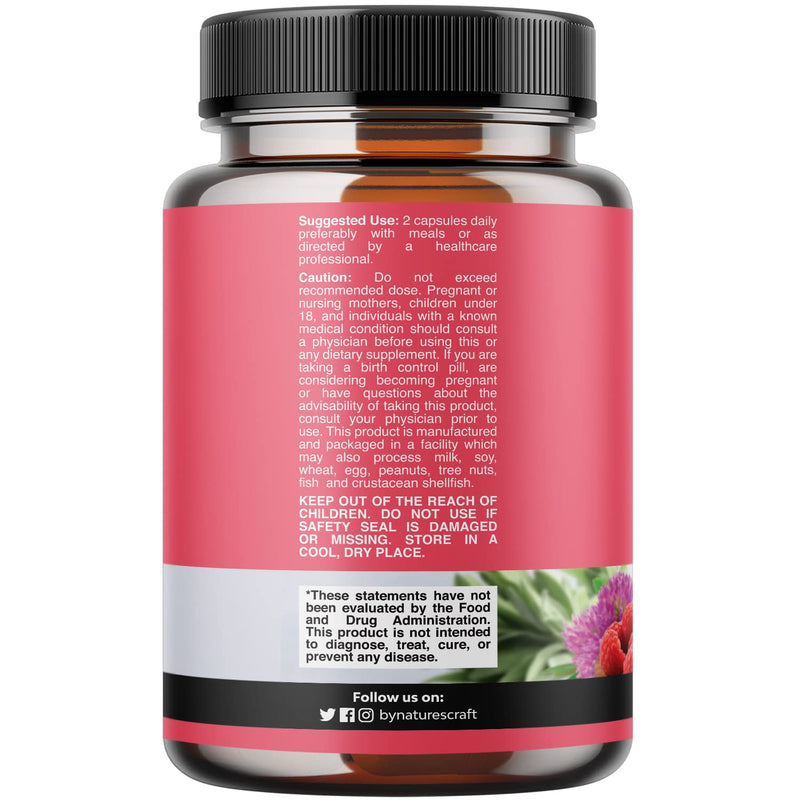 [Australia] - Natural Menopause Supplements for Women - Perfect for Hormonal Balance, Night Sweating & Hot Flashes Menopause Relief - Black Cohosh for Menopause with Resveratrol & Dong Quai 