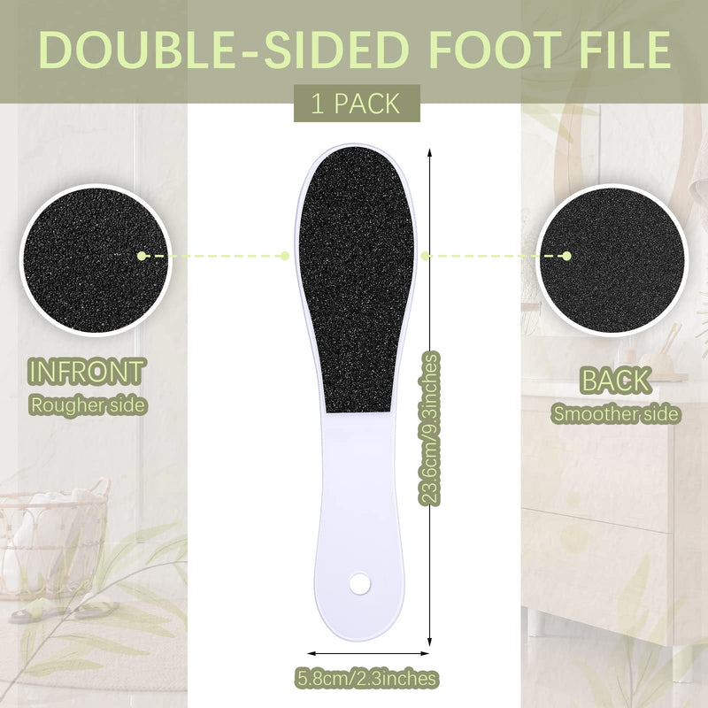 [Australia] - Double Sided Pedicure Foot File Dead Skin Foot Scrub Feet Callus Hard Skin Remover Foot Scraper Foot Rasp for Foot Care Wet and Dry Cracked Feet Exfoliating 
