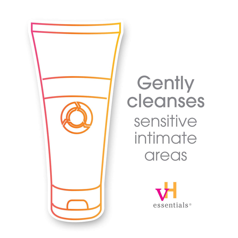 [Australia] - vH essentials, Ph Balanced Daily Feminine Wash, Tea Tree Oil & Prebiotic, 6, Fl Oz, (Pack Of 1) 54306 Clear 
