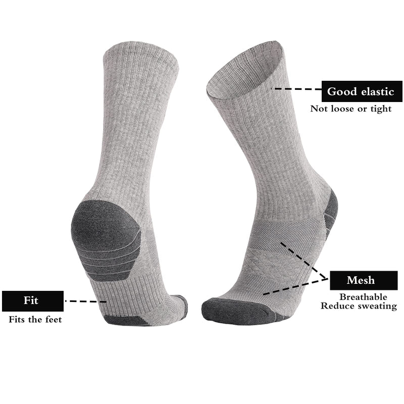 [Australia] - Womens Trainer socks 3/6 Pairs Sport Walking Socks Calf Wicking Socks Outdoor Hiking Athletic Socks for Running Mixing 3 Pairs 6-8.5 
