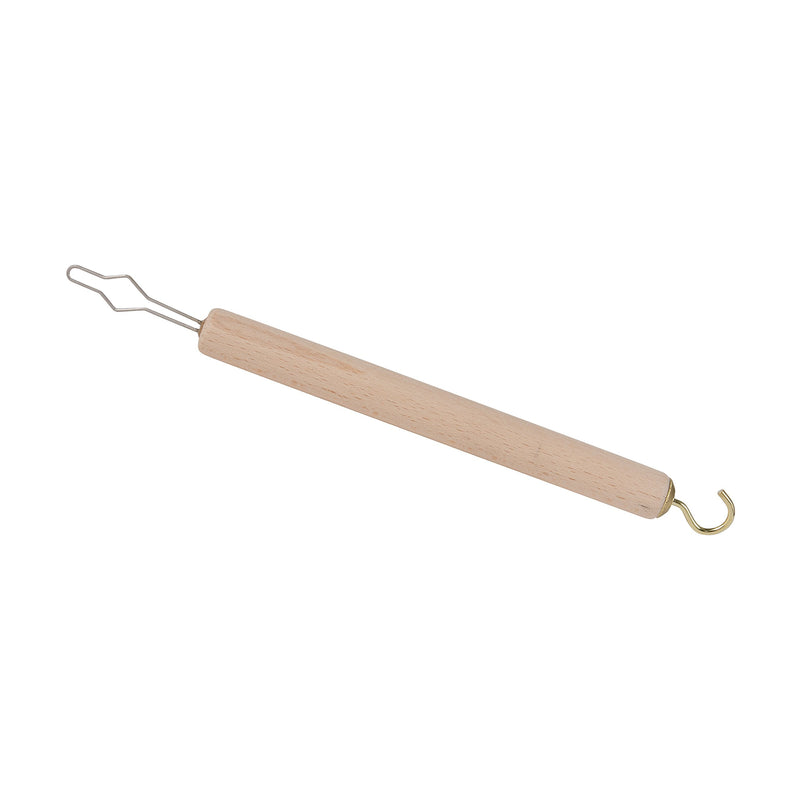 [Australia] - DMI Dressing Stick, Button Hook and Zipper Pull, Durable Wood Handle, Dressing Aid for Limited Mobility 