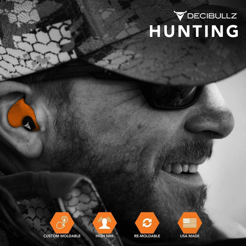 [Australia] - Decibullz Custom Molded Earplugs Pro Pack (Orange) 