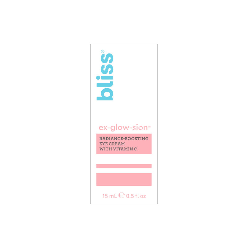 [Australia] - Ex-glow-sion Eye Cream | Brightening Eye Cream with Niacinamide | Moisturizing | Vegan | Cruelty-Free | Paraben-Free | 0.5 fl oz 