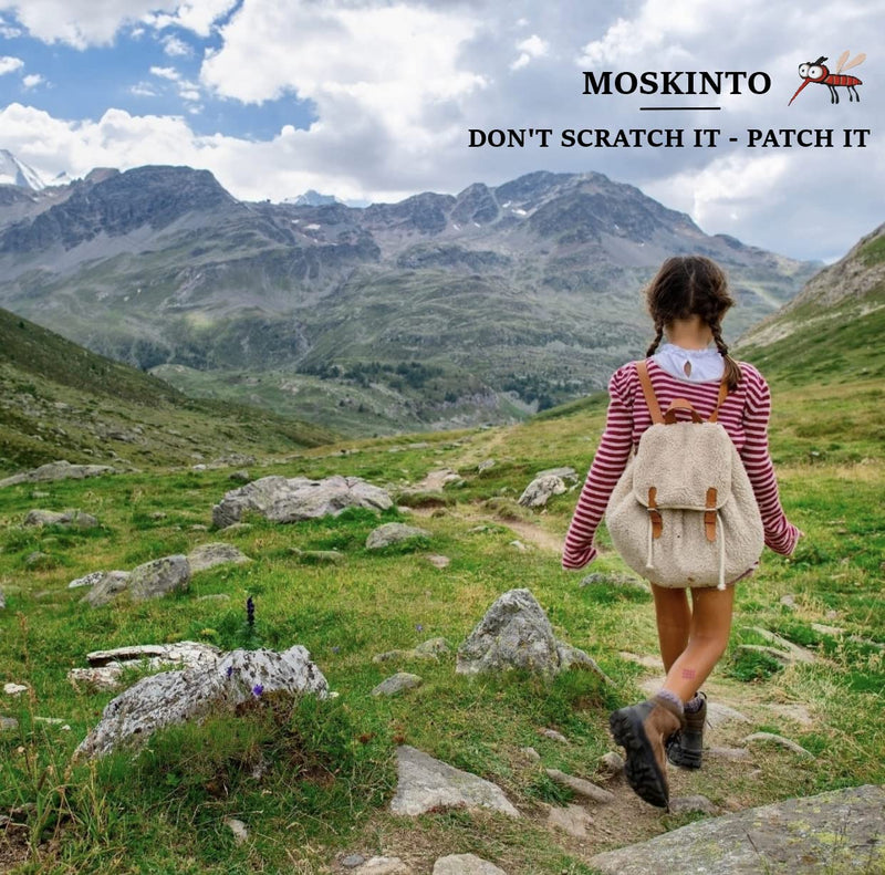 [Australia] - Moskinto: The Original Itch Relief Patch, 42 Patch Family Pack, Natural Insect Bite Relief from Mosquitos, Ticks, Sandflies, Midges, Instantly Reduces Swelling and Itching, Kid Friendly, Chemical Free 42 Count (Pack of 1) 