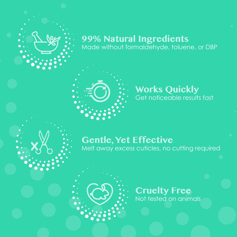 [Australia] - Nutra Nail Naturals Cuticle Remover, 0.45 Fluid Ounce 