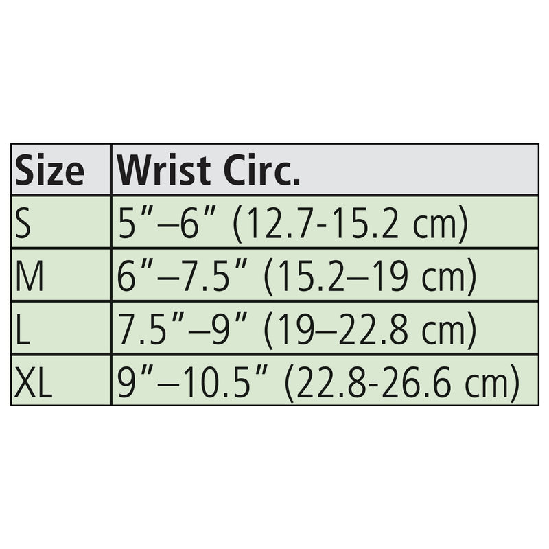[Australia] - epX Wrist Control, Wrist Brace for Sprains, Contusions, Carpal Tunnel, and Immobilization, Adjustable Wrist Support with Rigid and Flexible Stays, Large Thumb Opening, Easy to Don, Right, Large 
