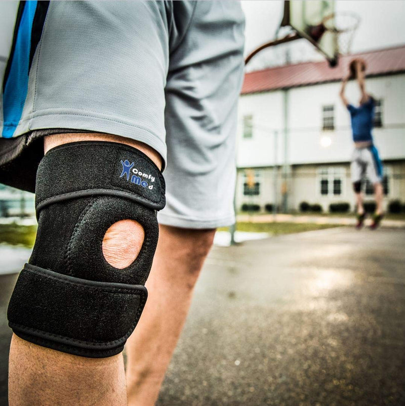 [Australia] - Winzone Knee Brace by ComfyMed Premium Adjustable Compression Support Sleeve CM-KB19 for Sport or Pain Relief 