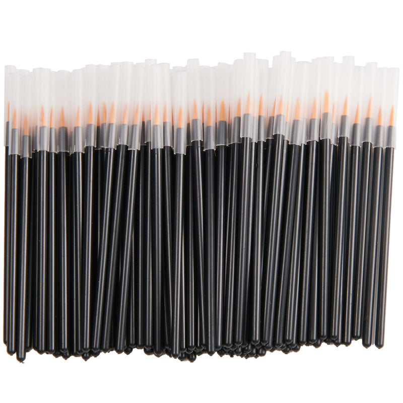 [Australia] - Hedume 200 Pack Disposable Eyeliner Brush, Eyeliner Brush Applicator, Eye Liner Wands for Makeup 