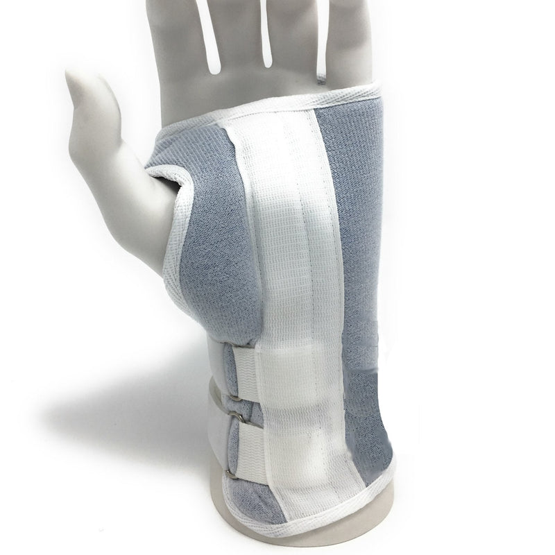 [Australia] - OTC Kidsline Wrist Splint Soft Foam Adjustable Support, White (Left Hand), Pediatric White (Left Hand) 